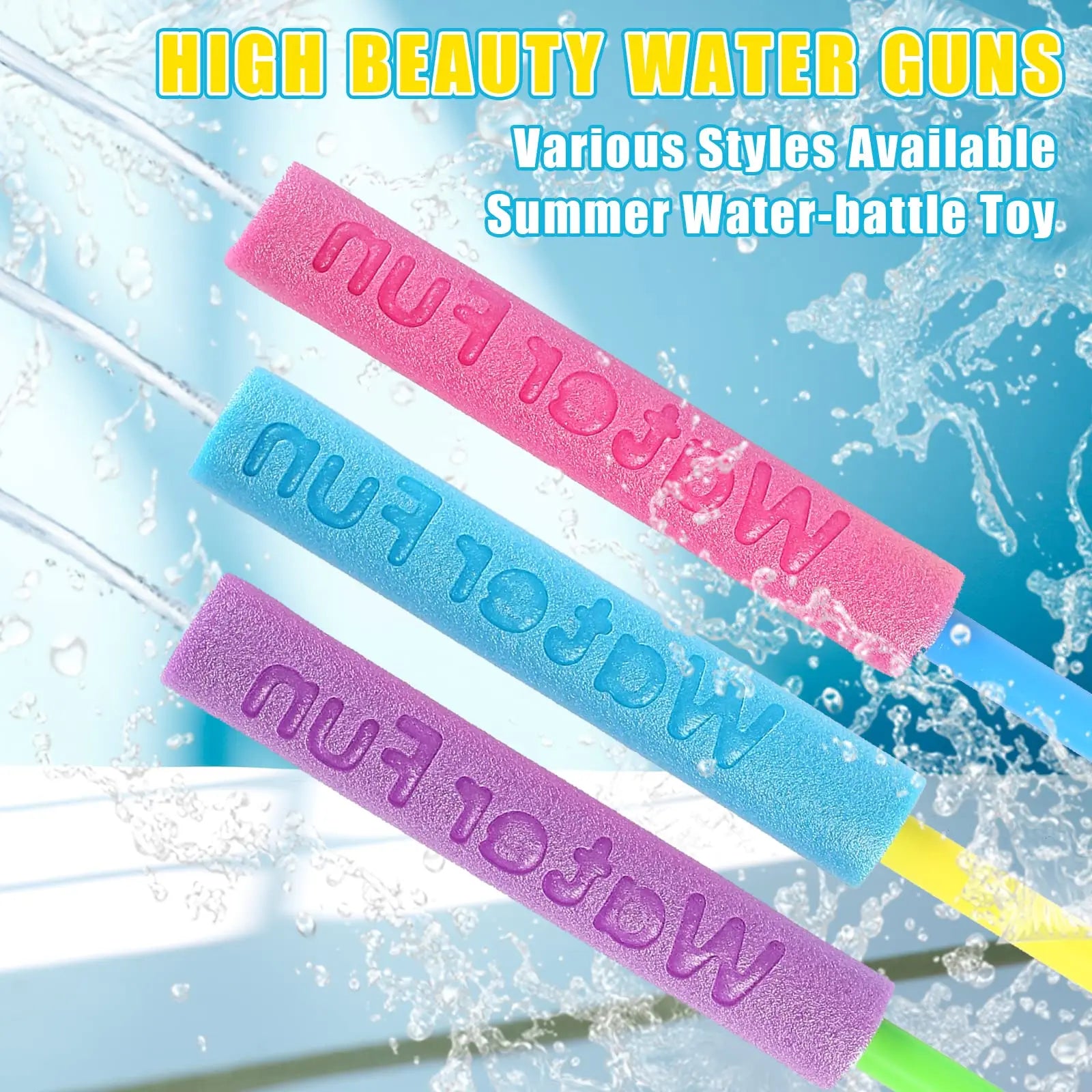 Fun Foam Water Blasters